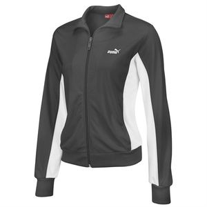 Women's Black PUMA Agile Track Jacket Size LARGE